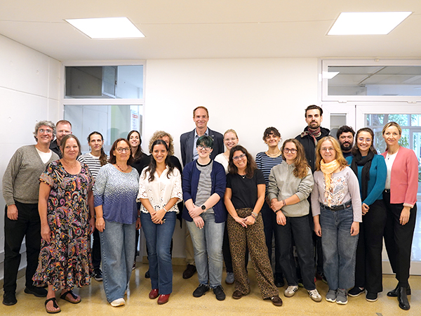 Estudiantes del Profesorado de Alemán de visita